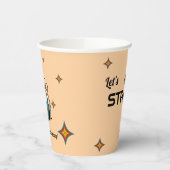 Let's Strike Up Some Fun Bowling Birthday Party Papieren Bekers (Links)