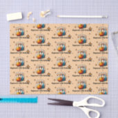 Let's Strike Up Some Fun Bowling Birthday Party Tissuepapier (Craft)