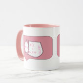 Lets "T"ell A Tale - Tea Cup Design Mok (Voorkant links)