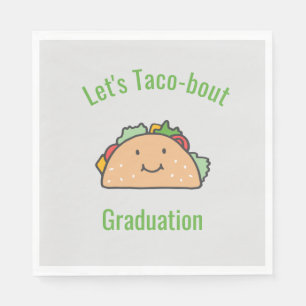 Let's Taco-Bout Afstuderen Taco Servet