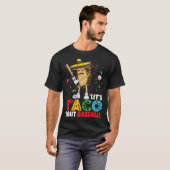 Let's Taco 'Bout Baseball Sports  Cinco De Mayo T-shirt (Voorkant volledig)