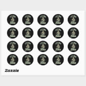 Lets Taco Bout Jesus Ronde Sticker (Vel)