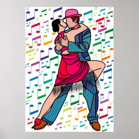 Lets Tango Poster (Voorkant)
