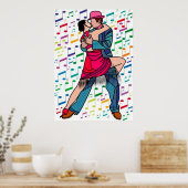 Lets Tango Poster (Keuken)