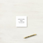 lets the adventure begins 20th birthday add name d post-it® notes (Op bureau)