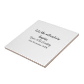 lets the adventure begins 20th birthday add name d tegeltje (Zijkant)