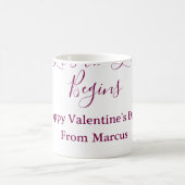 lets the fun begins happy new year name year simpl koffiemok (Center)