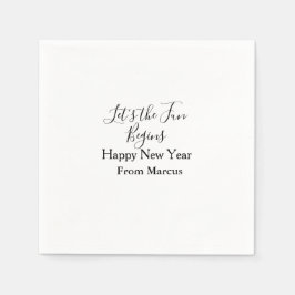 lets the fun begins happy new year name year simpl servet