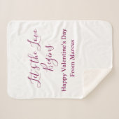 lets the fun begins happy new year name year simpl sherpa deken (Voorkant (horizontaal))