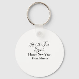 lets the fun begins happy new year name year simpl sleutelhanger