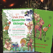  Let's Trade Favorite Things Whimsy Gift Exchange Kaart
