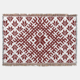 Lets traditioneel Auseklis-ontwerp Deken