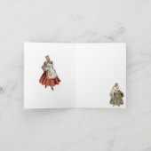 Lets traditioneel kostuum kaart (Binnen)