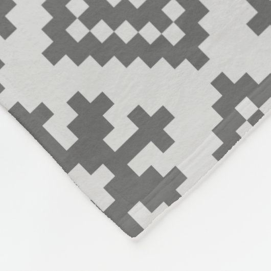 Lets traditioneel modelontwerp fleece deken (Hoek)