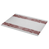 Lets traditioneel ontwerp van de Lielvarde-gordel Snijplank (Hoek)