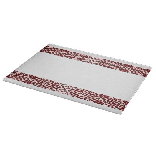 Lets traditioneel ontwerp van de Lielvarde-gordel Snijplank (Hoek)