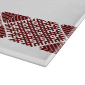 Lets traditioneel ontwerp van de Lielvarde-gordel Snijplank (Hoek)