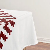 Lets traditioneel ontwerp van de Lielvarde-gordel Tafelkleed (Voorbeeld)