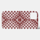 Lets traditioneel rood ontwerp Case-Mate iPhone case (Achterkant (horizontaal))