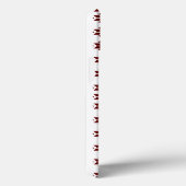 Lets traditioneel rood ontwerp Case-Mate iPhone case (Achterkant / Rechts)