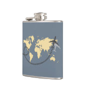 Let's travel the world illustration heupfles (Links)