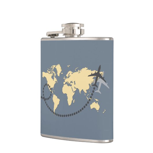 Let's travel the world illustration heupfles (Links)