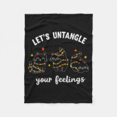 Let's Untangle Your Feelings School Counselor Chri Fleece Deken (Voorkant)