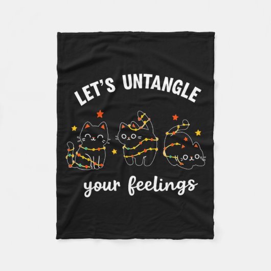 Let's Untangle Your Feelings School Counselor Chri Fleece Deken (Voorkant)