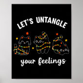 Let's Untangle Your Feelings School Counselor Chri Poster (Voorkant)
