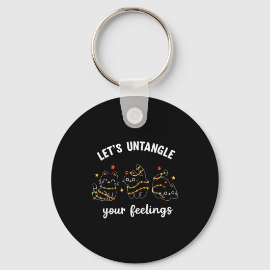 Let's Untangle Your Feelings School Counselor Chri Sleutelhanger (Voorkant)