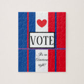 Let's VOTE!  Legpuzzel (Verticaal)