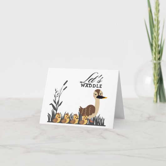 Lets Waddle  Aankondiging (Voorkant)