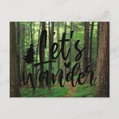 Lets Wander Briefkaart (Voorkant)