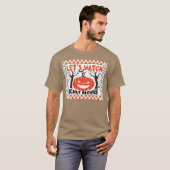 LETS WATCH SCaRY MOVIES funny halloween T-shirt (Voorkant volledig)