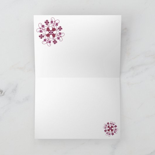 Lets wenskaart kaart (Binnen)