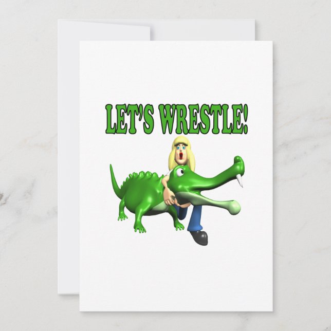 Lets Wrestle (Voorkant)