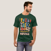 Letsalk About Movies Cinematic Conversations T-shirt (Voorkant volledig)