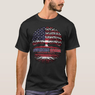 Letse Amerikaanse Amerikaanse Amerikaanse Amerikaa T-shirt
