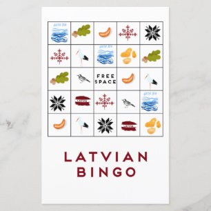 Letse bingo Kaart versie 5