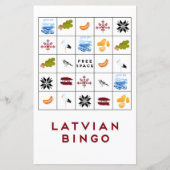 Letse bingo Kaart versie 5 (Voorkant)