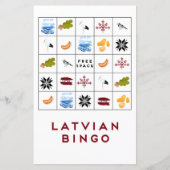 Letse bingo Kaart Versie 6 (Voorkant)