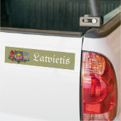 Letse bumpersticker met wapenmantel (Op Truck)