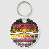 Letse Deutsch Boom Wortel Sleutelhanger (Achterkant)