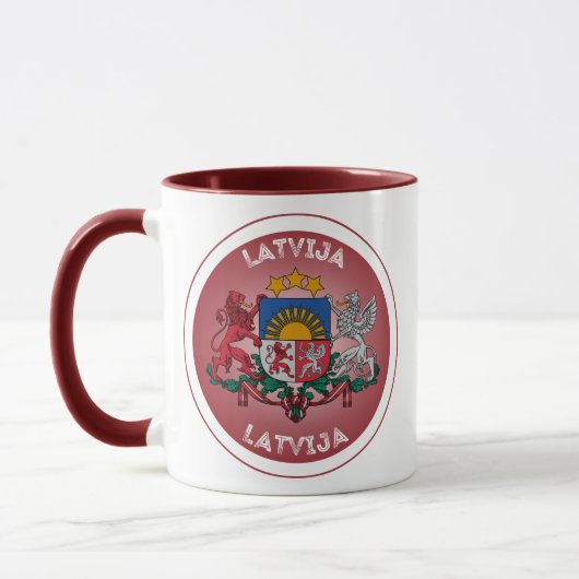 Letse Erfgoed Embleem Mok (Links)