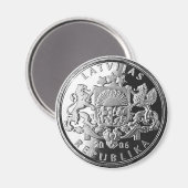 Letse geldmagneet magneet (Voorkant / Achterkant)