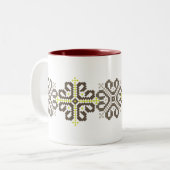 Letse koffiemok tweekleurige koffiemok (Voorkant links)