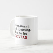 letse kracht koffiemok (Voorkant links)