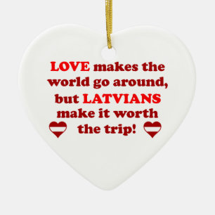 Letse liefde keramisch ornament