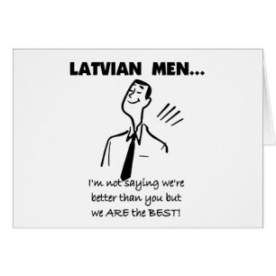 Letse Mannen zijn het beste