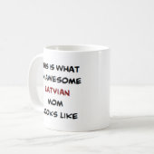 Letse moeder, geweldig koffiemok (Voorkant links)